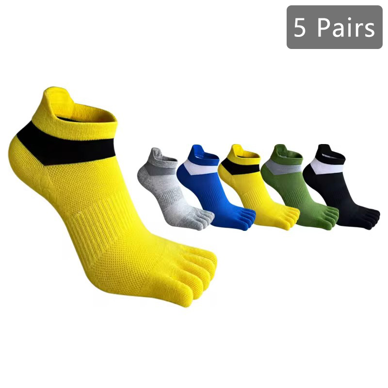 Dress Sock Men - 1/5 Pairs Man Boat Socks Toe