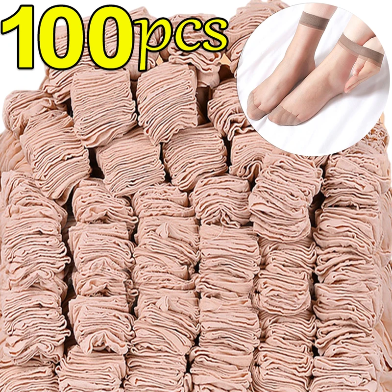 Invisibility Sock Loafer - 1Women's Transparent Ultrathin Socks 10-50 Pairs