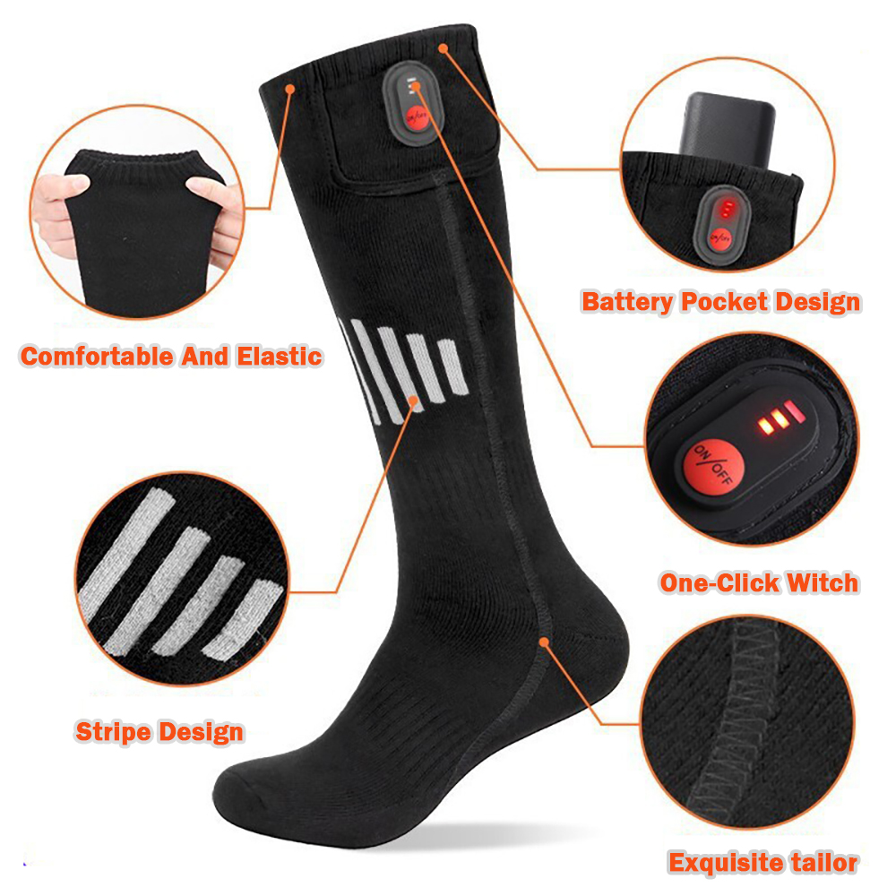 Winter Heated Socks With Batte – Sock Organizer Tray recenzja i cena