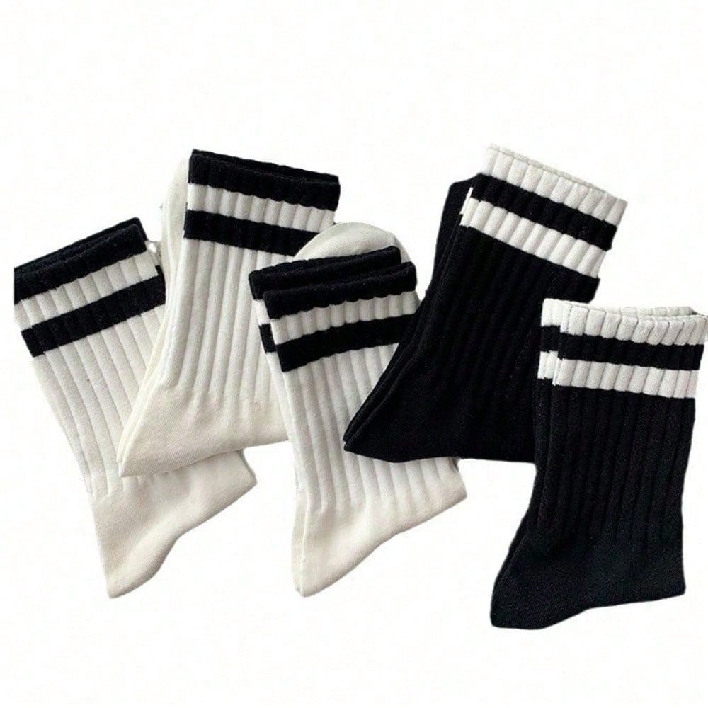 5-Pack Men's Striped Crew Sock – Cotton Crew Sock Pack recenzja i cena