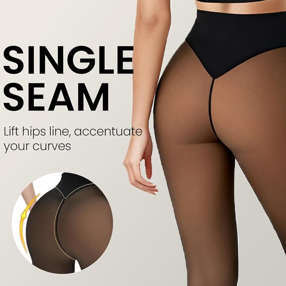 One Seam Fleece Lined Tights S – Tights Pantyhose Sheer recenzja i cena