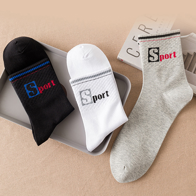 3 Pairs/Pack Big Large Socks E – Cotton Crew Sock Pack recenzja i cena