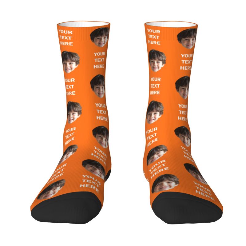 Personalized Photo Text Custom – Dress Sock Men recenzja i cena