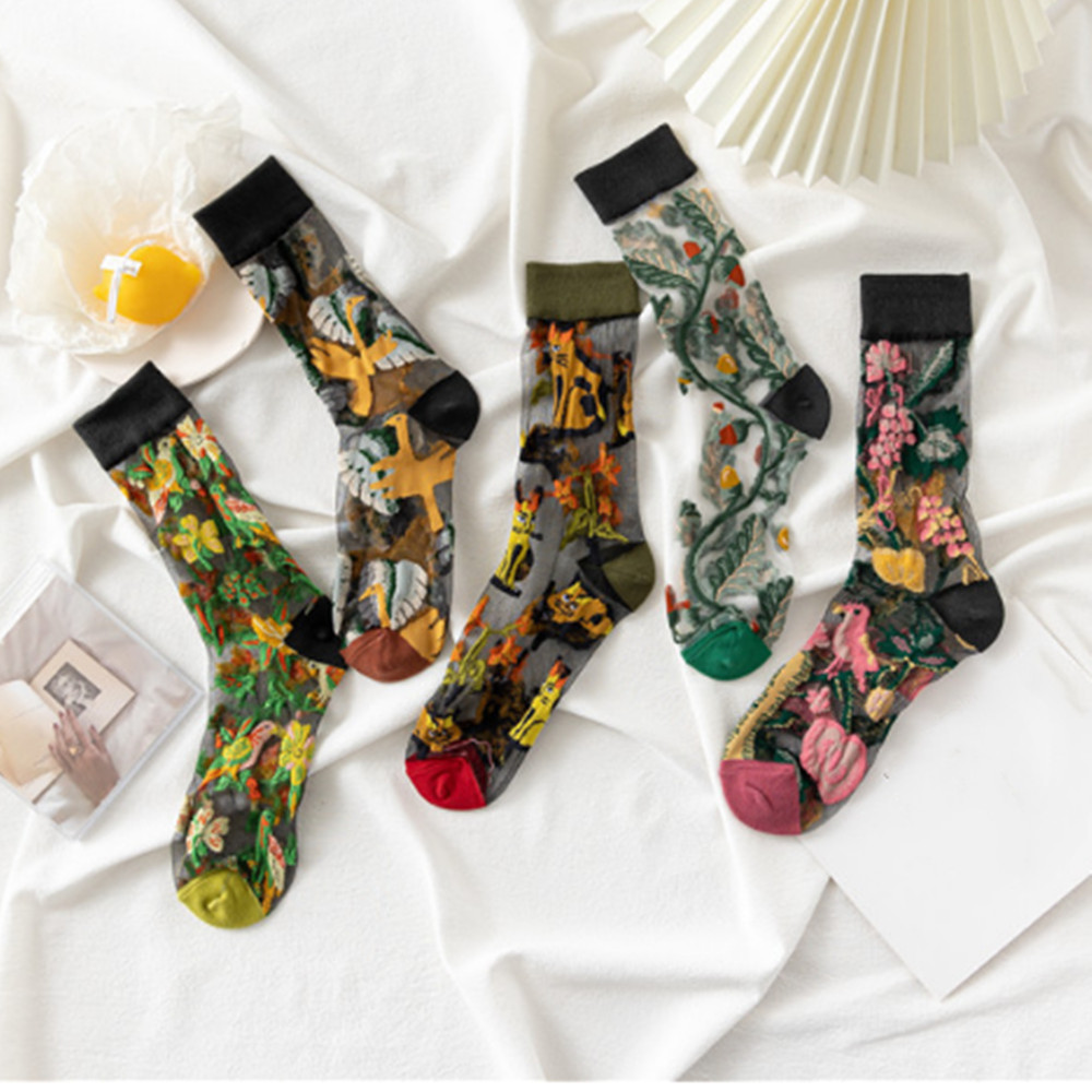 Woman Lace flower short sock t – Invisibility Sock Loafer recenzja i cena