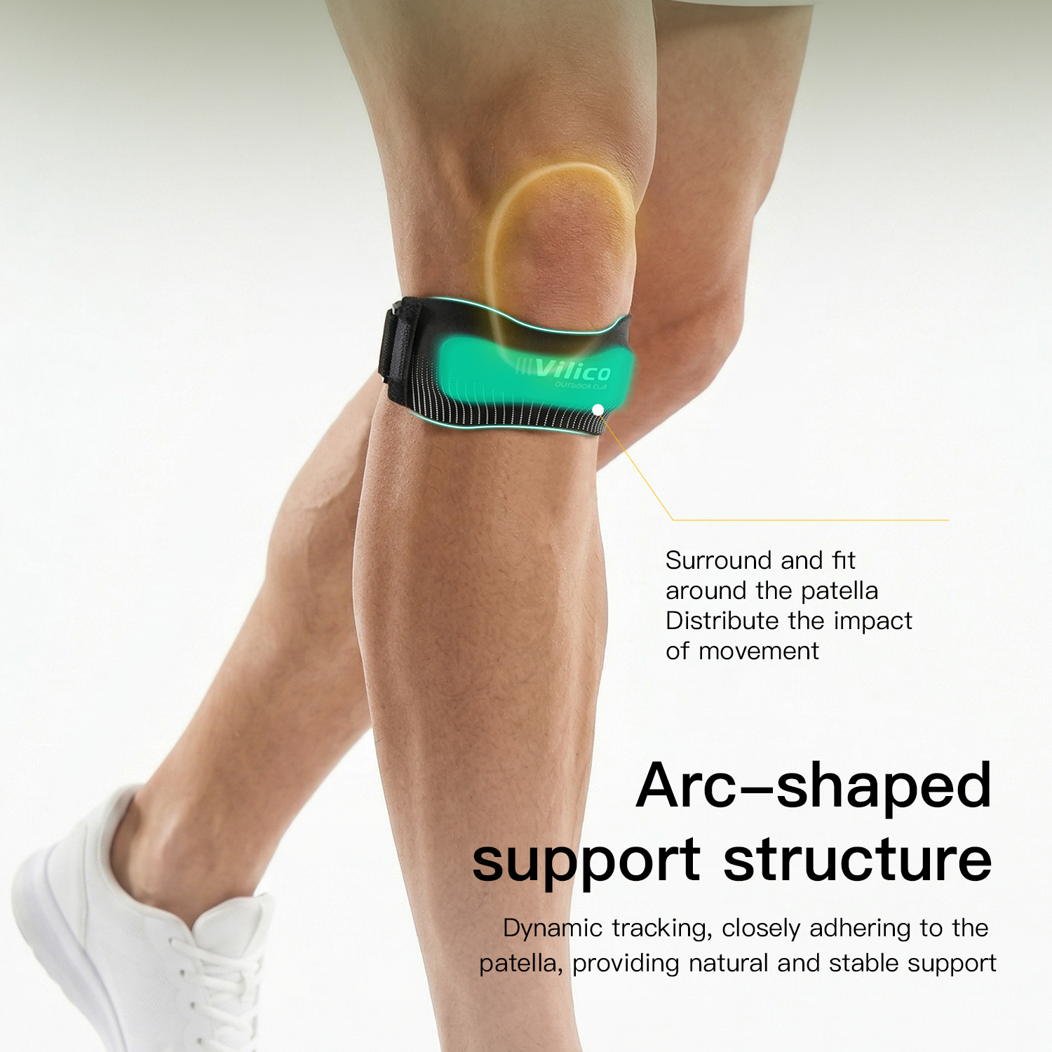 1PC Copper Knee Brace for Arth – Compression Sleeve Calf recenzja i cena