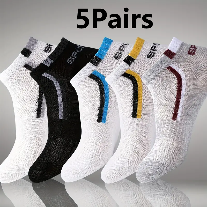 5Pair Men's Anti-Slip Ankle Bo – Ankle Sock Low Cut recenzja i cena