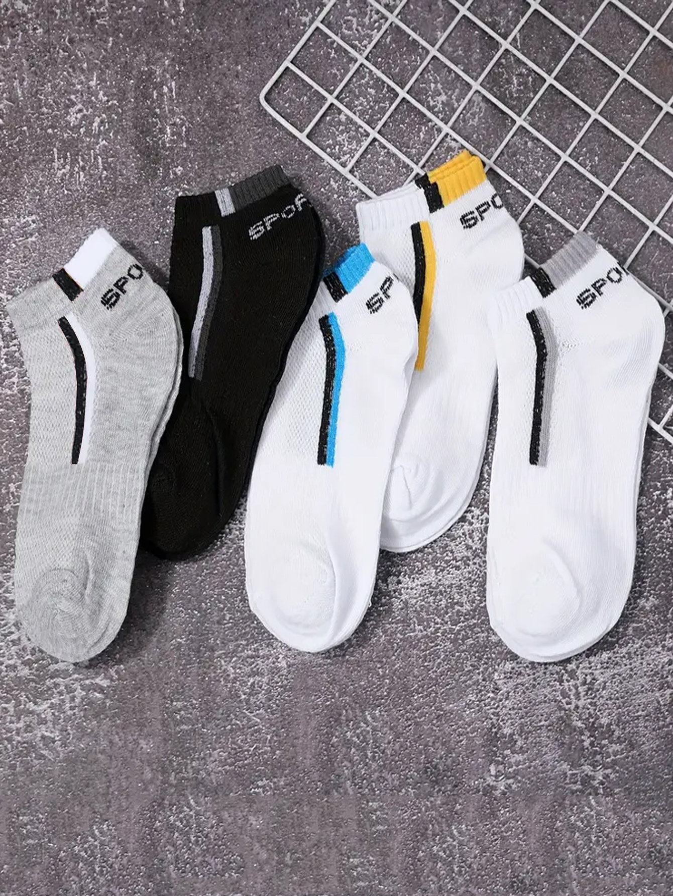 5Pair Men's Anti-Slip Ankle Bo – Ankle Sock Low Cut recenzja i cena