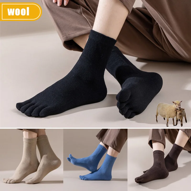Mans Wool Five Finger Socks Sh – Thermal Sock Winter recenzja i cena