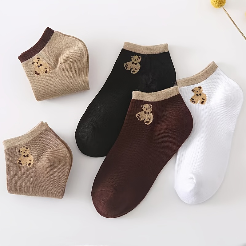 5-Pairs Women's Short Socks -  – Ankle Sock Low Cut recenzja i cena
