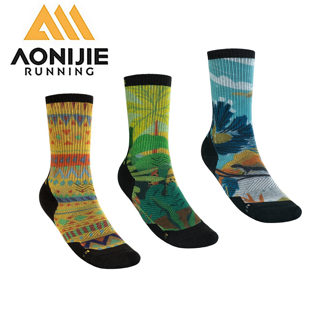 AONIJIE Outdoor Wool Crew Sock – Wool Hiking Sock recenzja i cena