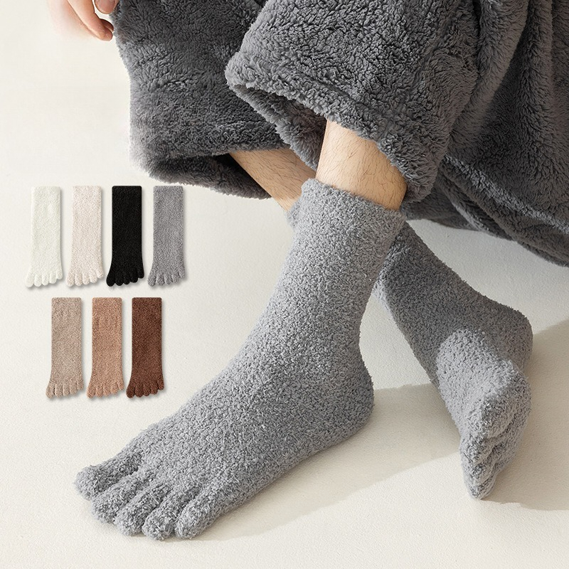 1 Pairs Men's Thermal Toe Sock – Thermal Sock Winter recenzja i cena