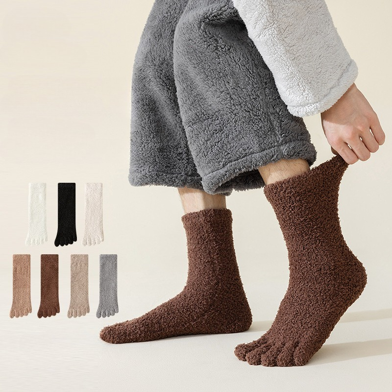 1 Pairs Men's Thermal Toe Sock – Thermal Sock Winter recenzja i cena