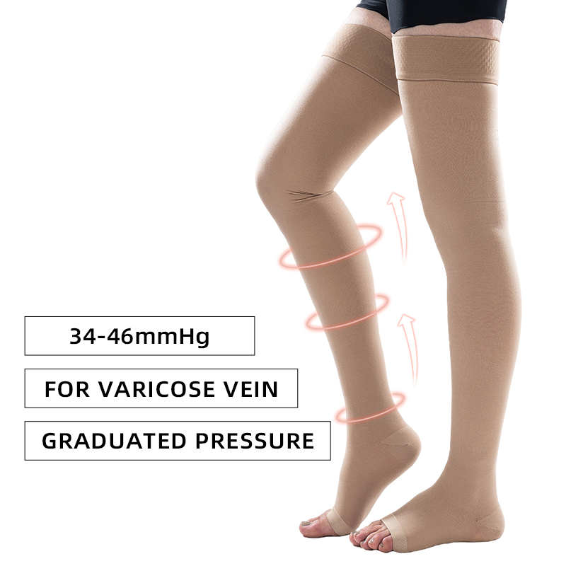 1Pair Thigh High Open Toe Medi – Compression Sock Medical recenzja i cena