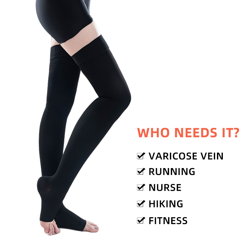 1Pair Thigh High Open Toe Medi – Compression Sock Medical recenzja i cena