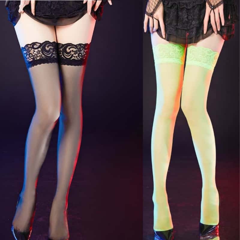Thigh High Stripe Lace Stockin – Thigh High Sock Stay Up recenzja i cena