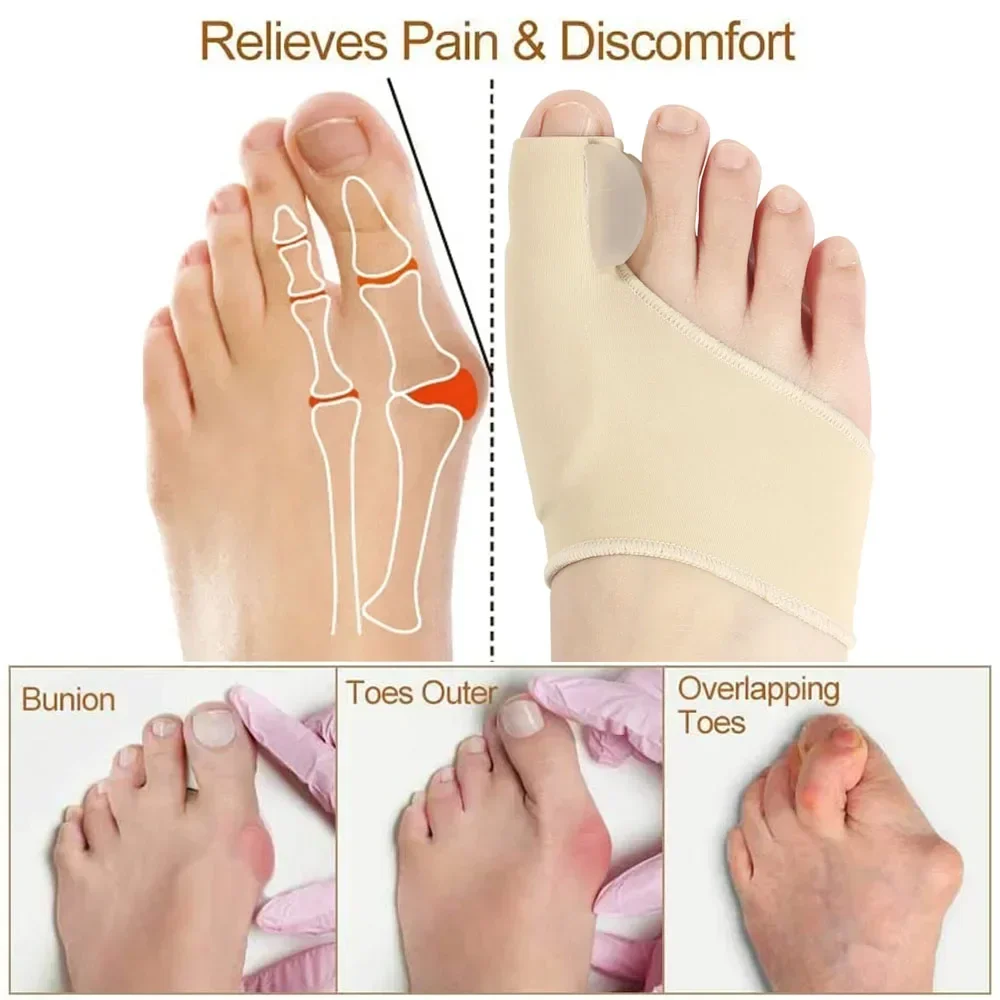 1/2Pair Toe Separator Hallux V – Ankle Brace Sock recenzja i cena
