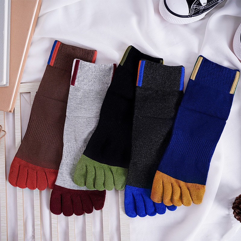 5 Pair Men's Casual Five-Toe C – Toe Sock Split recenzja i cena