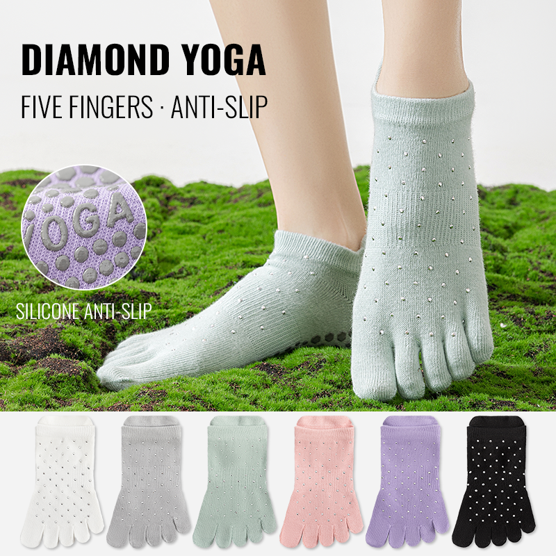 MiiOW Non-Slip Grip Pilates So – Toe Sock Split recenzja i cena
