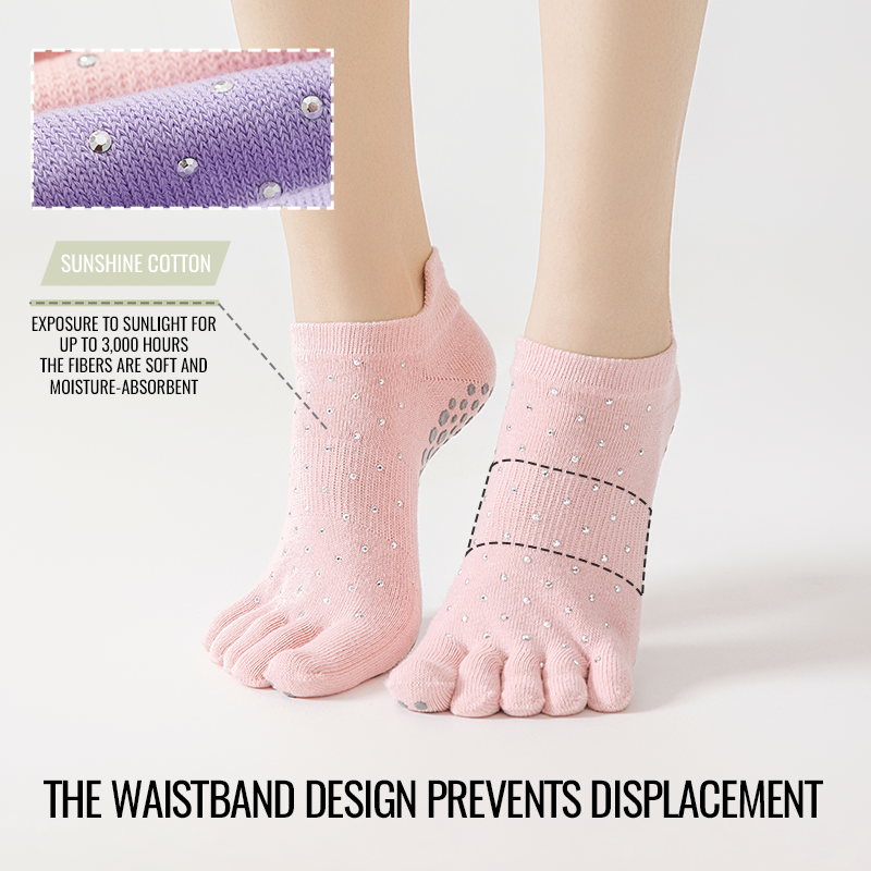 MiiOW Non-Slip Grip Pilates So – Toe Sock Split recenzja i cena