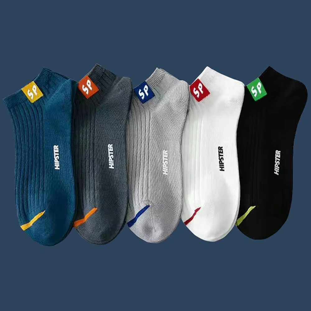 5 Pairs Men Socks Set  Cotton  – Ankle Sock Low Cut recenzja i cena