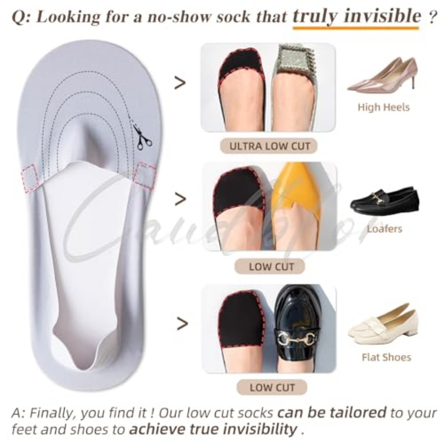 Caudblor Thin No Show Socks Wo – Invisibility Sock Loafer recenzja i cena