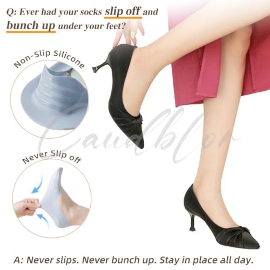 Caudblor Thin No Show Socks Wo – Invisibility Sock Loafer recenzja i cena