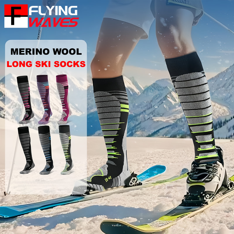 Merino Wool Ski Socks Cold Wea – Thermal Sock Winter recenzja i cena