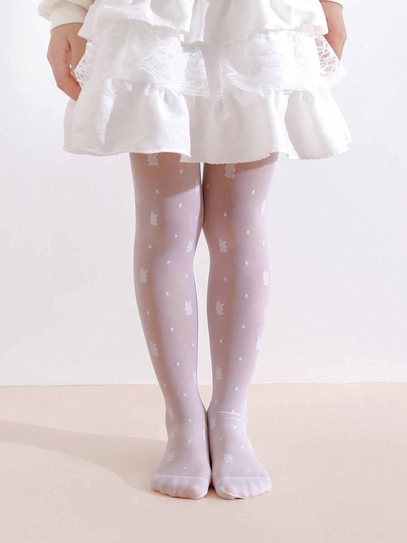 3Pack Girls Rabbit Print Tight – Tights Pantyhose Sheer recenzja i cena