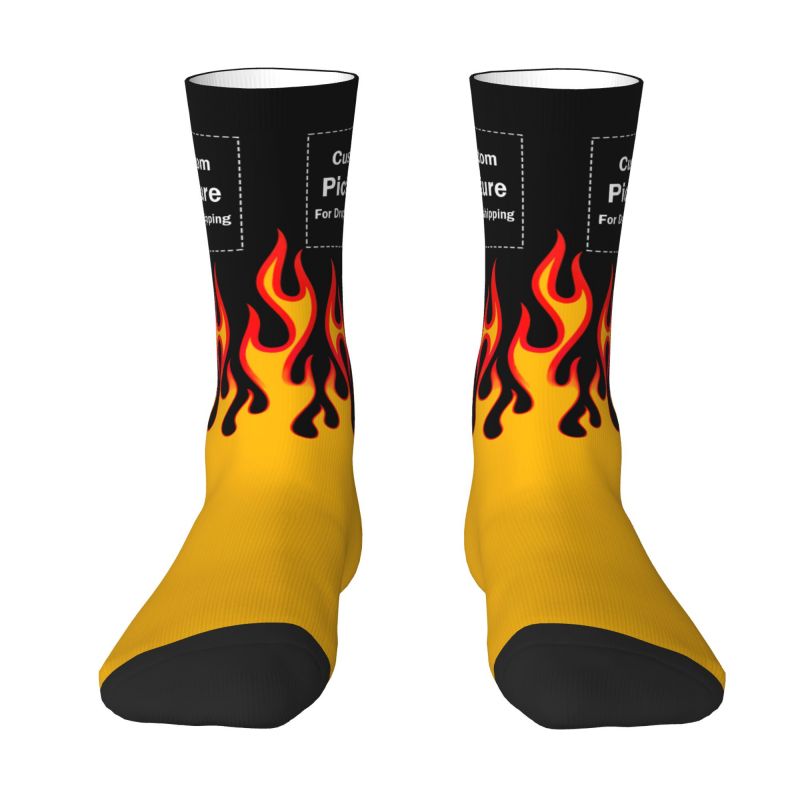 Personalized Custom Photo Logo – Dress Sock Men recenzja i cena
