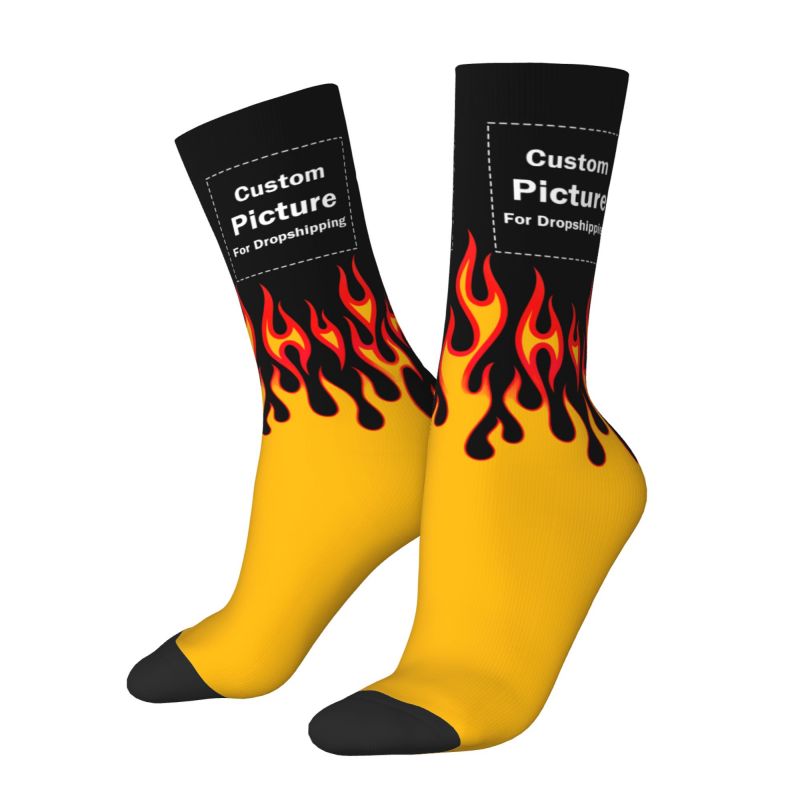 Personalized Custom Photo Logo – Dress Sock Men recenzja i cena
