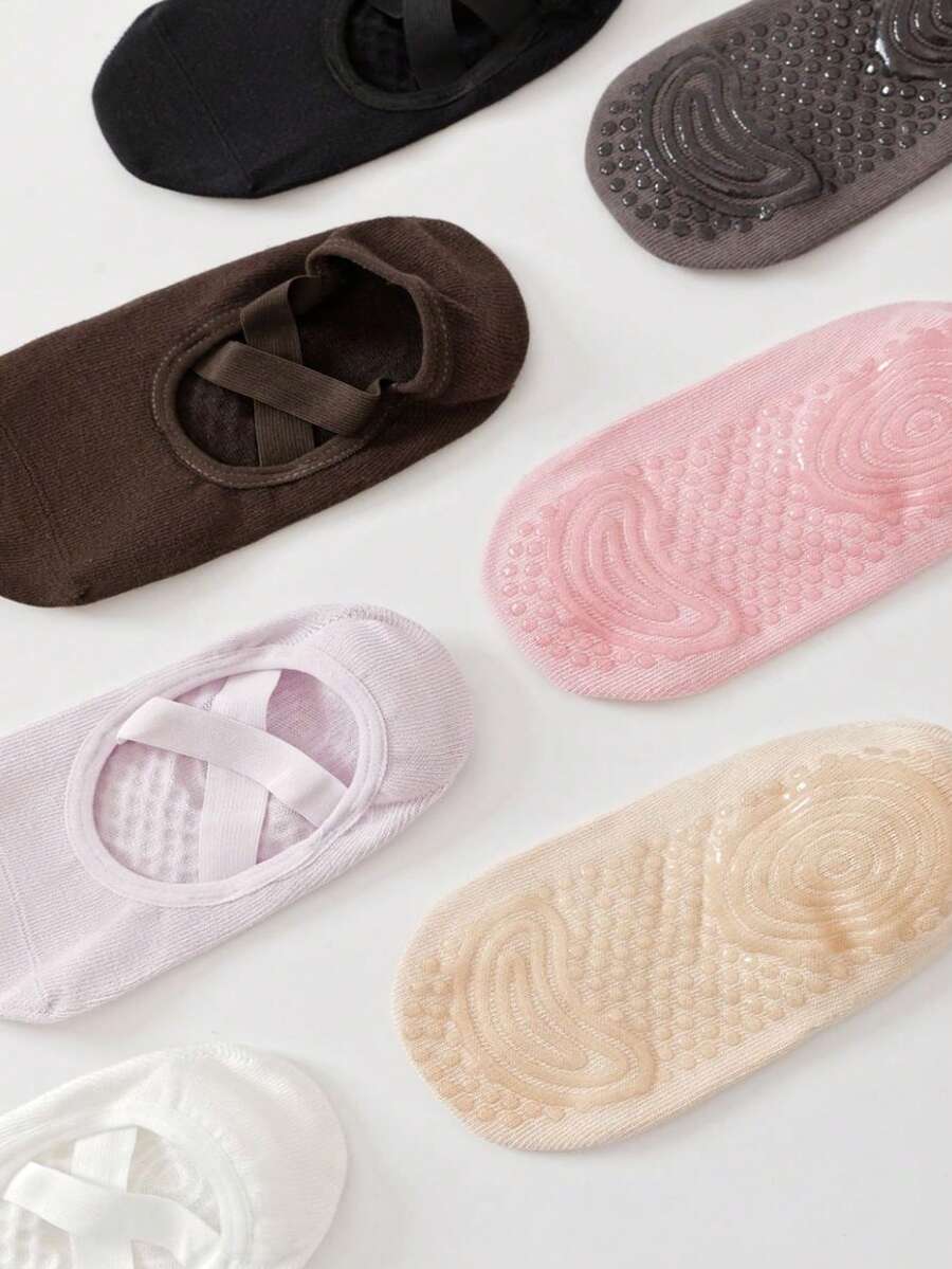 1/3/7 Pairs Women's Barre Pila – Grip Sock Yoga recenzja i cena
