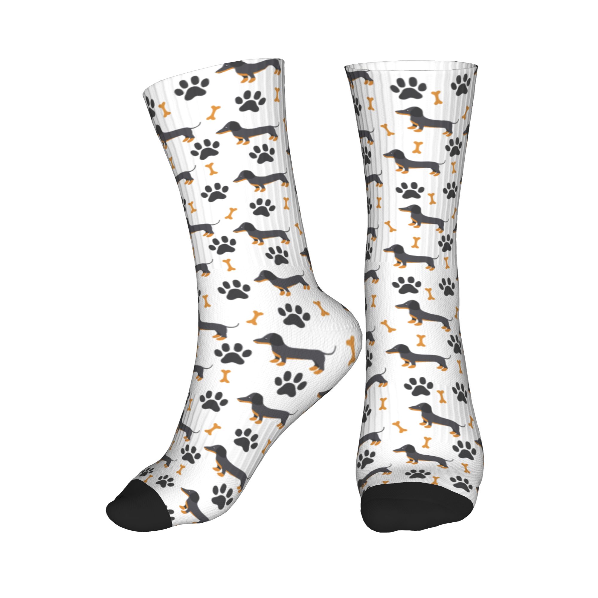 Cute Puppy Dog Dachshund Dress – Dress Sock Men recenzja i cena