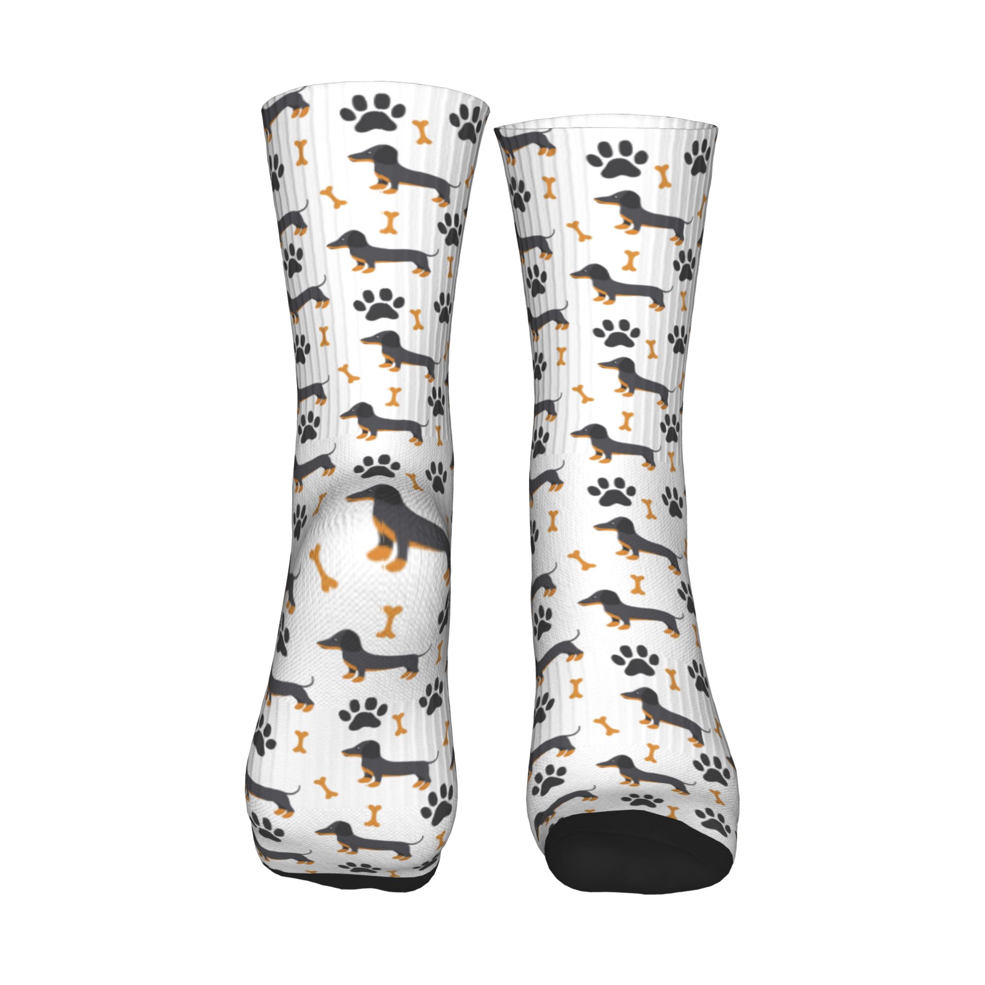 Cute Puppy Dog Dachshund Dress – Dress Sock Men recenzja i cena