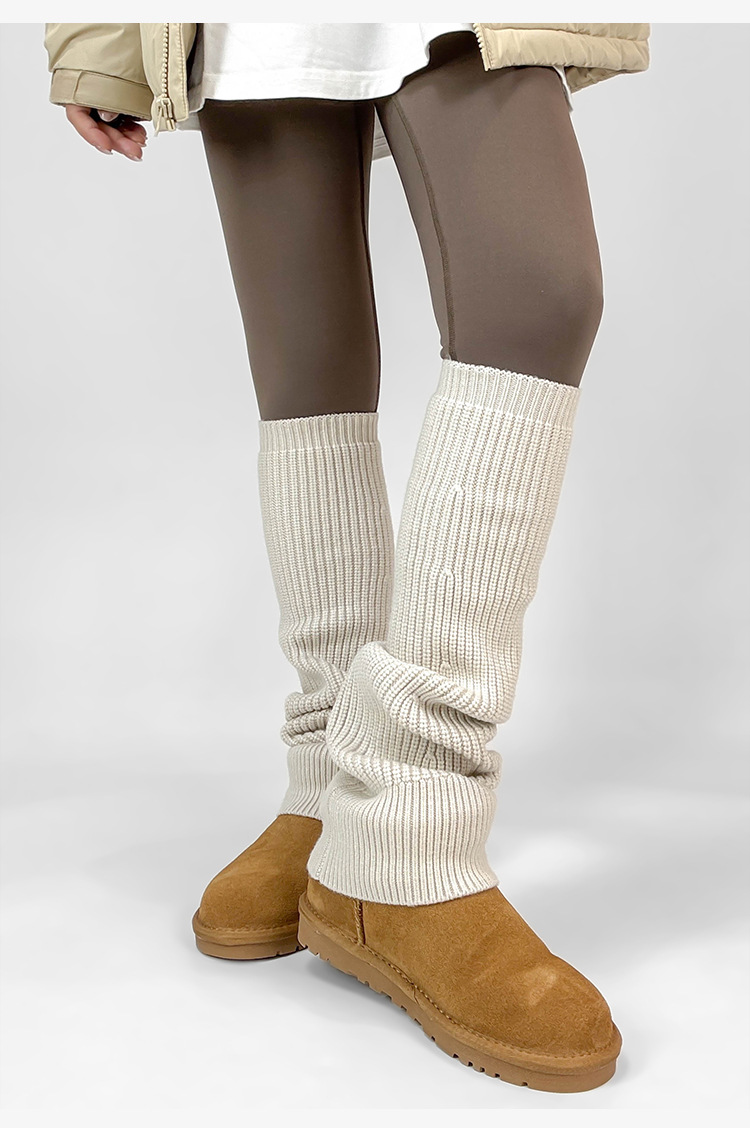 New Women's Leg Warmers Knitte – Boot Sock Slouchy recenzja i cena
