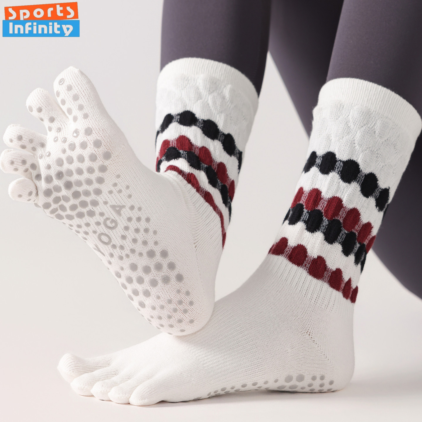 Fashion Five Finger Yoga Socks – Toe Sock Split recenzja i cena