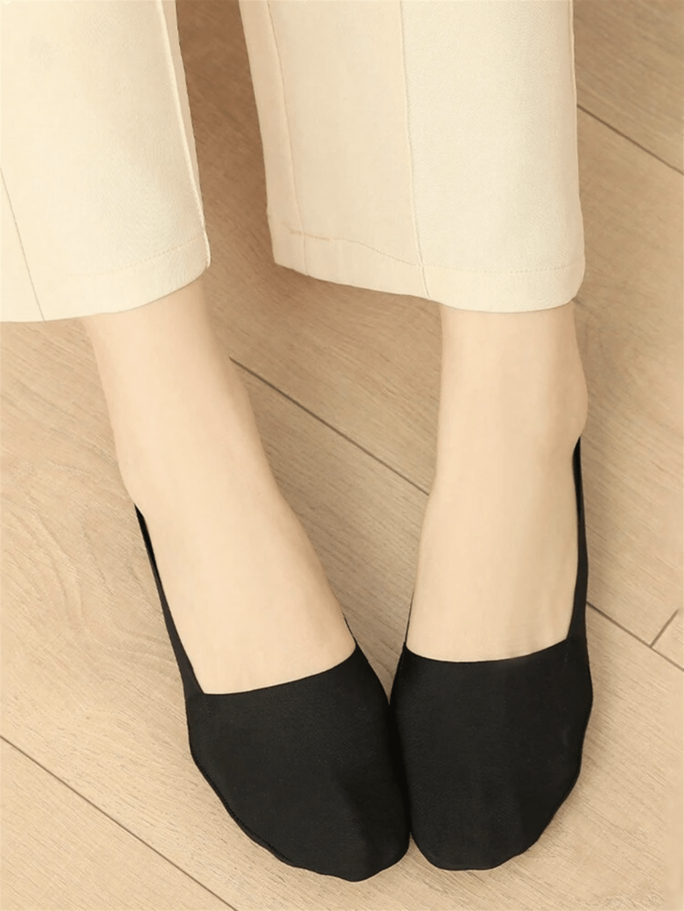 5 Pairs Women Thin Silky Invis – No Show Sock Women recenzja i cena