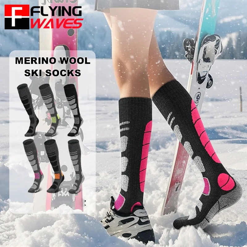 1 Pair Merino Wool Ski Socks M – Thermal Sock Winter recenzja i cena