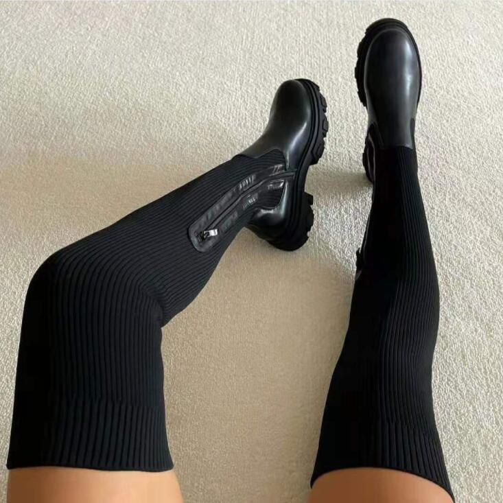 Women's Over The Knee Boots St – Knee High Sock Women recenzja i cena