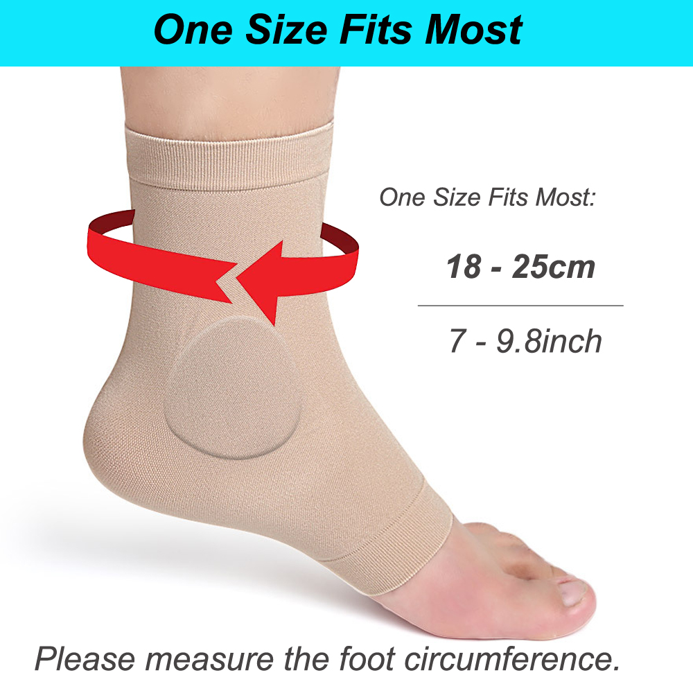 1Pair Boot Bumper Gel Pad Slee – Ankle Brace Sock recenzja i cena