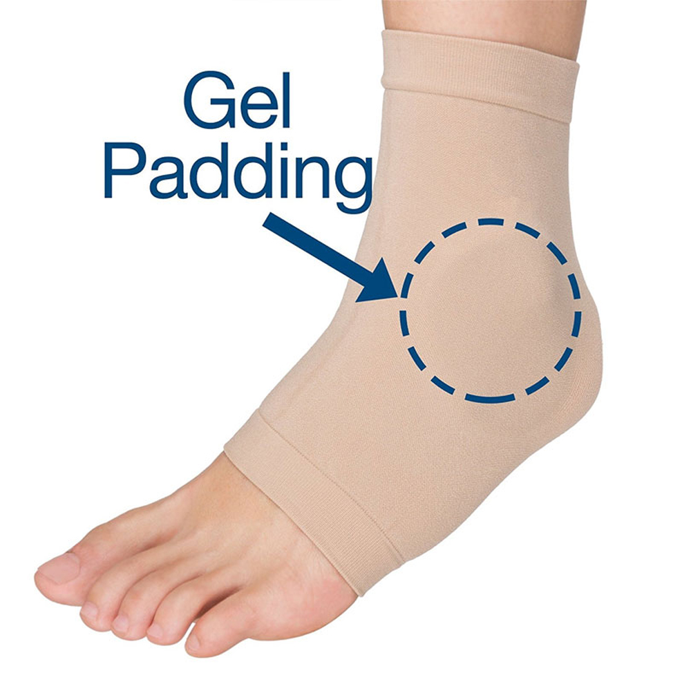1Pair Boot Bumper Gel Pad Slee – Ankle Brace Sock recenzja i cena