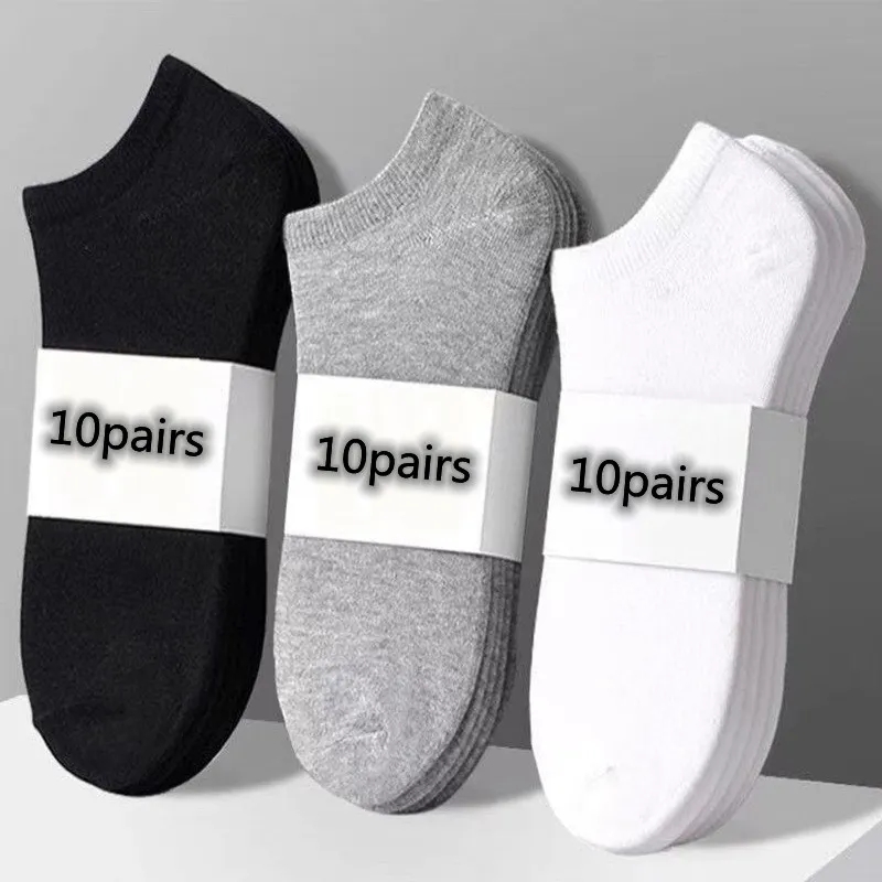 10pairs / Low Black And White  – Ankle Sock Low Cut recenzja i cena