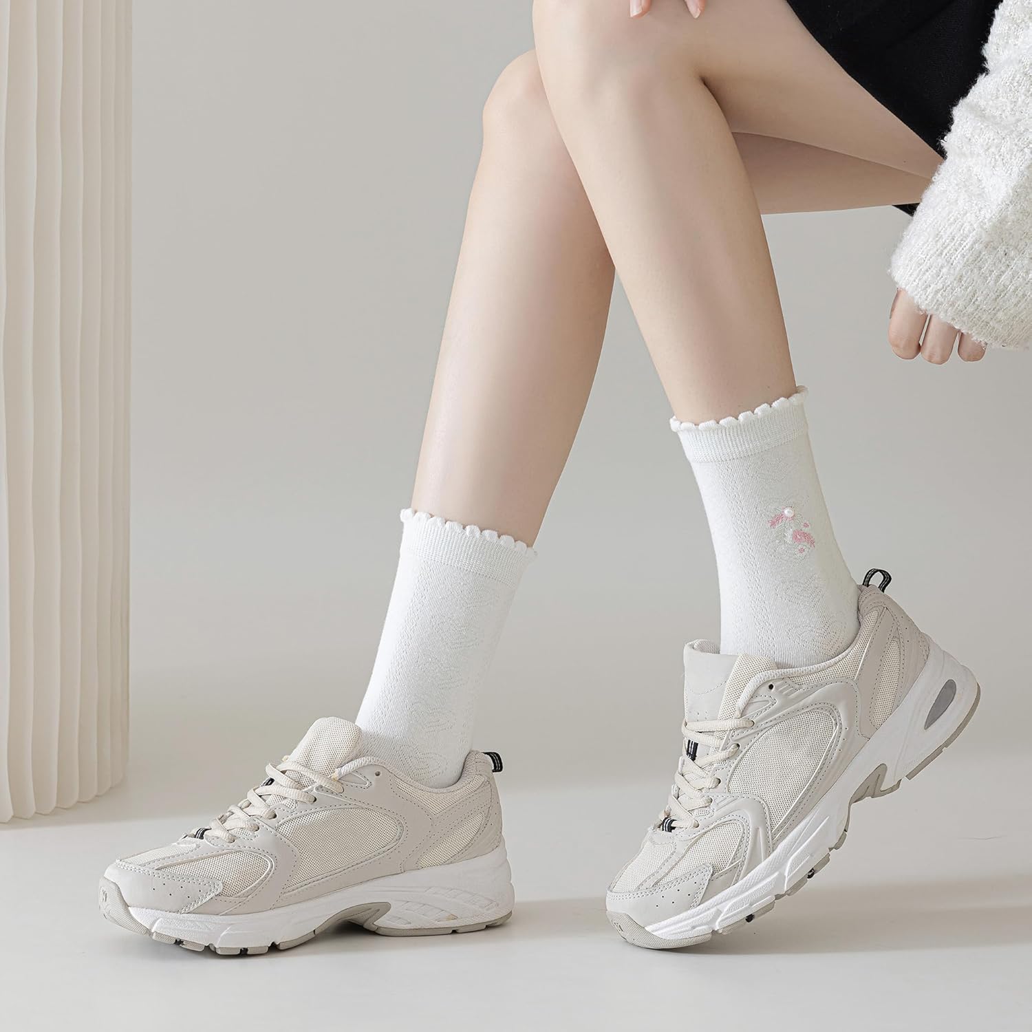 Women's Socks, Casual Ankle Br – Silk Sock Bamboo recenzja i cena