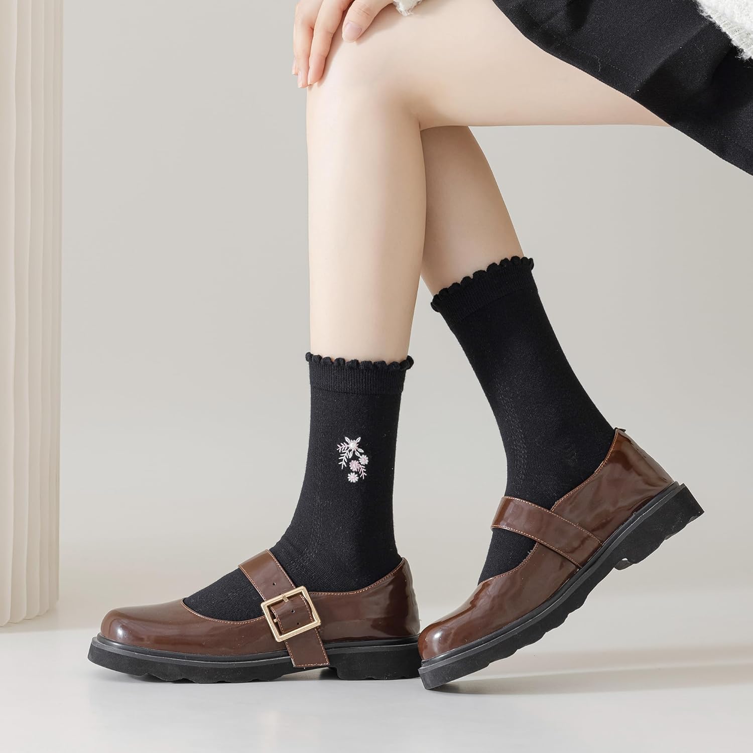 Women's Socks, Casual Ankle Br – Silk Sock Bamboo recenzja i cena