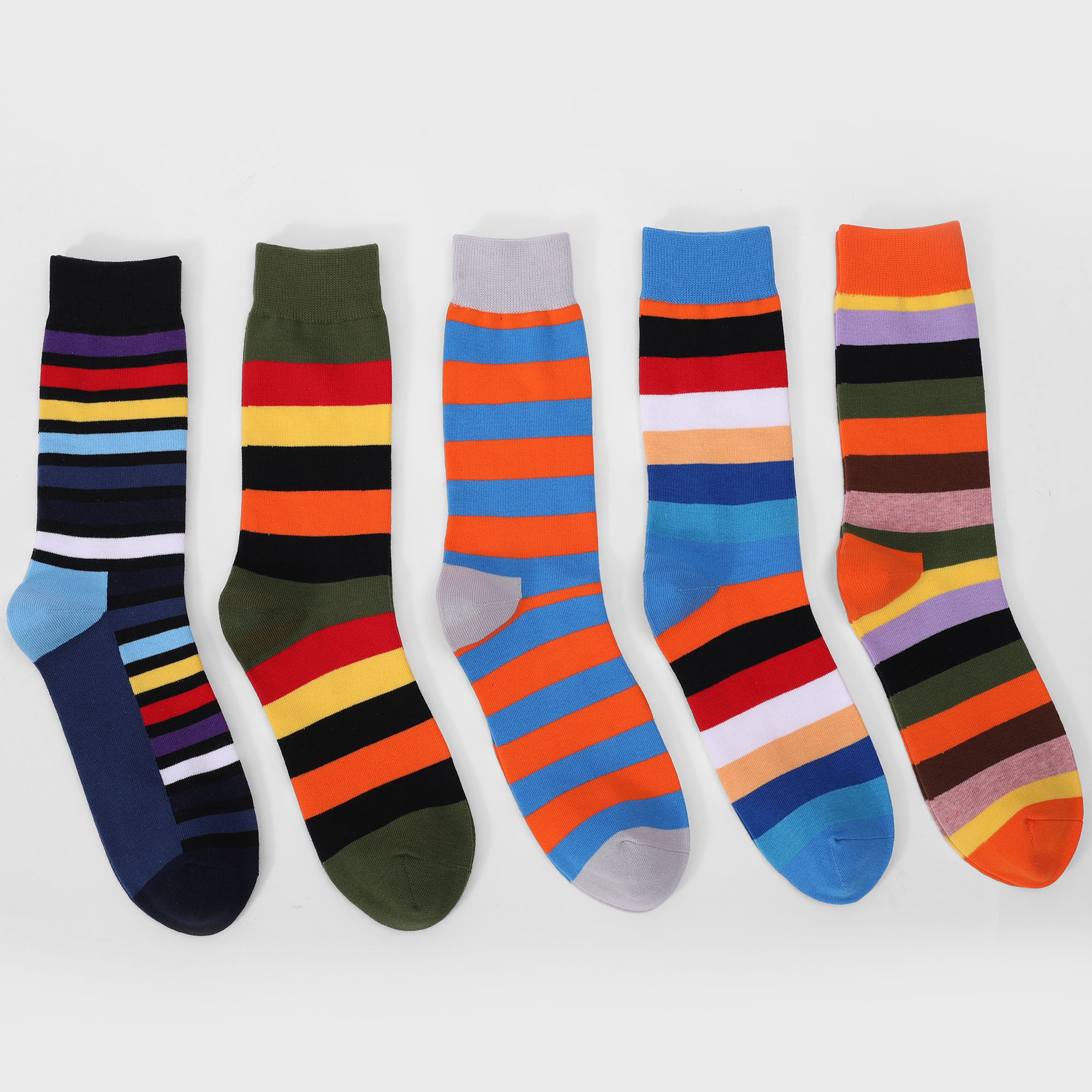 5Pairs Mens Fun Dress Socks, P – Cotton Crew Sock Pack recenzja i cena