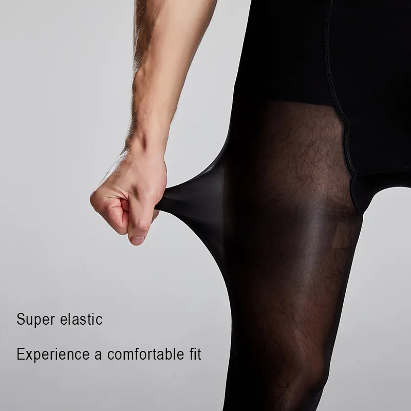 Plus Size Men Sexy Sheer Black – Tights Pantyhose Sheer recenzja i cena