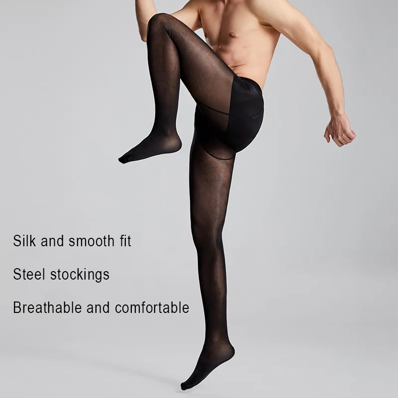 Plus Size Men Sexy Sheer Black – Tights Pantyhose Sheer recenzja i cena