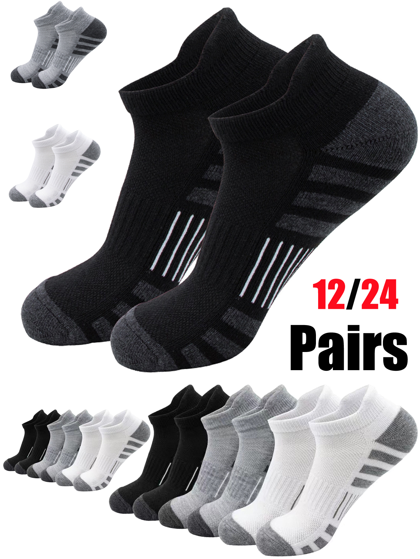 Unisex Low-Cut StepTab Ankle S – Athletic Sock Cushion recenzja i cena