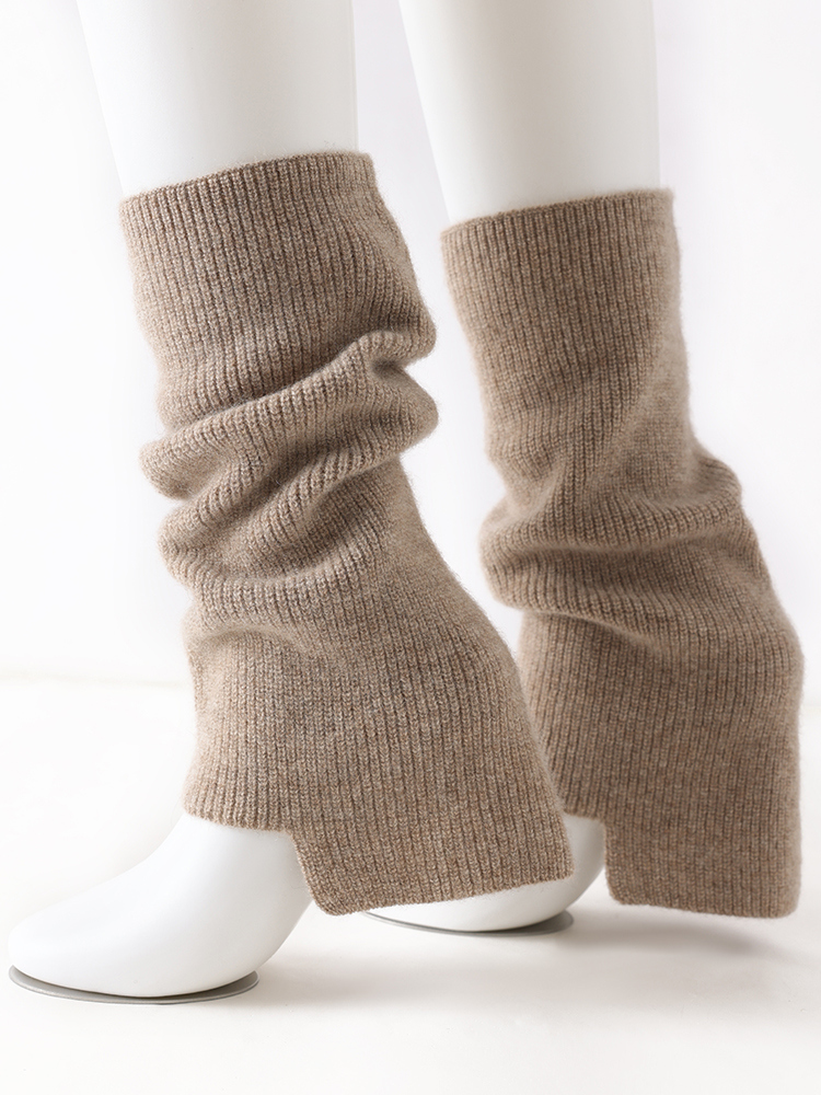 100% Pure Cashmere Leg Warmers – Boot Sock Slouchy recenzja i cena
