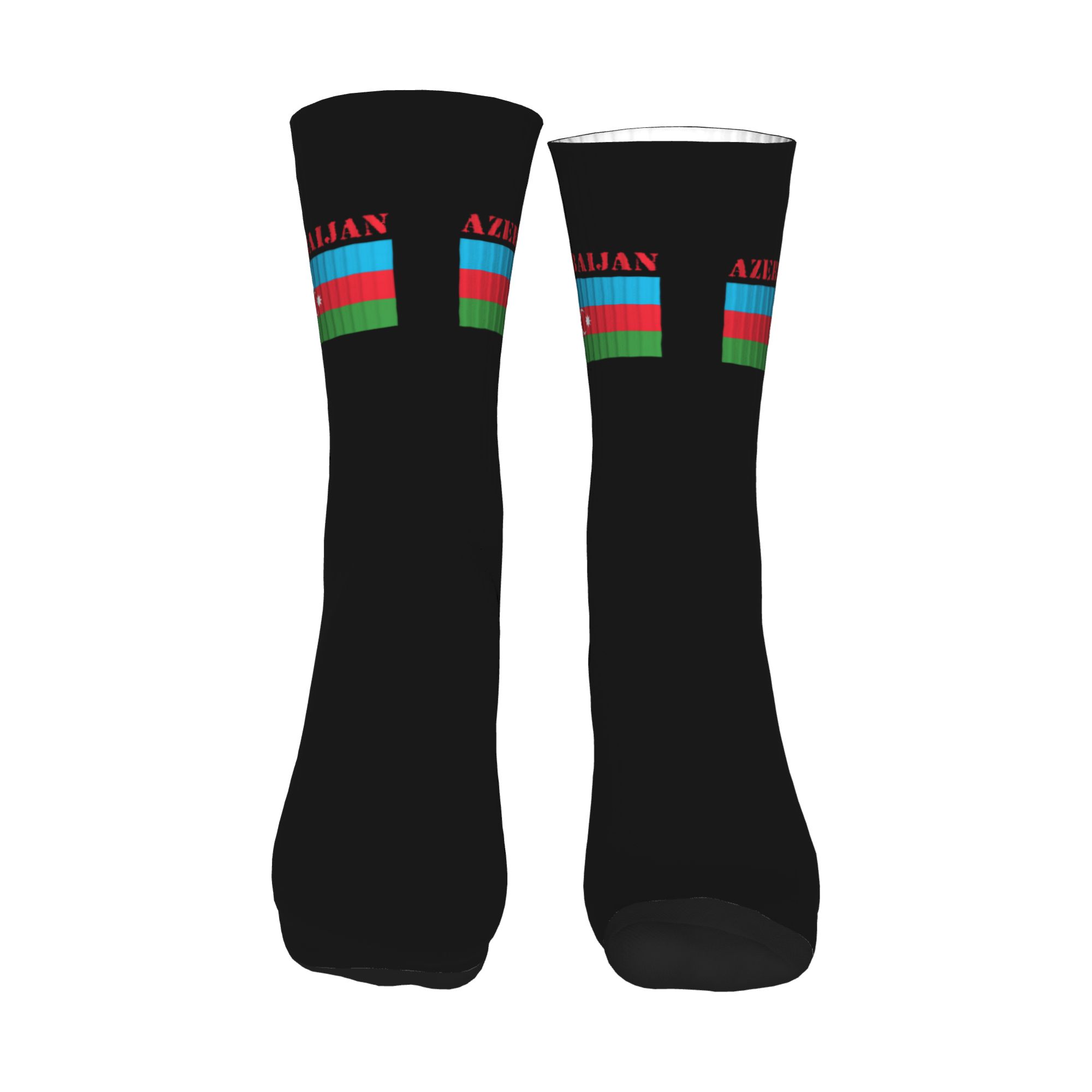 Azerbaijan Flag Dress Socks fo – Dress Sock Men recenzja i cena