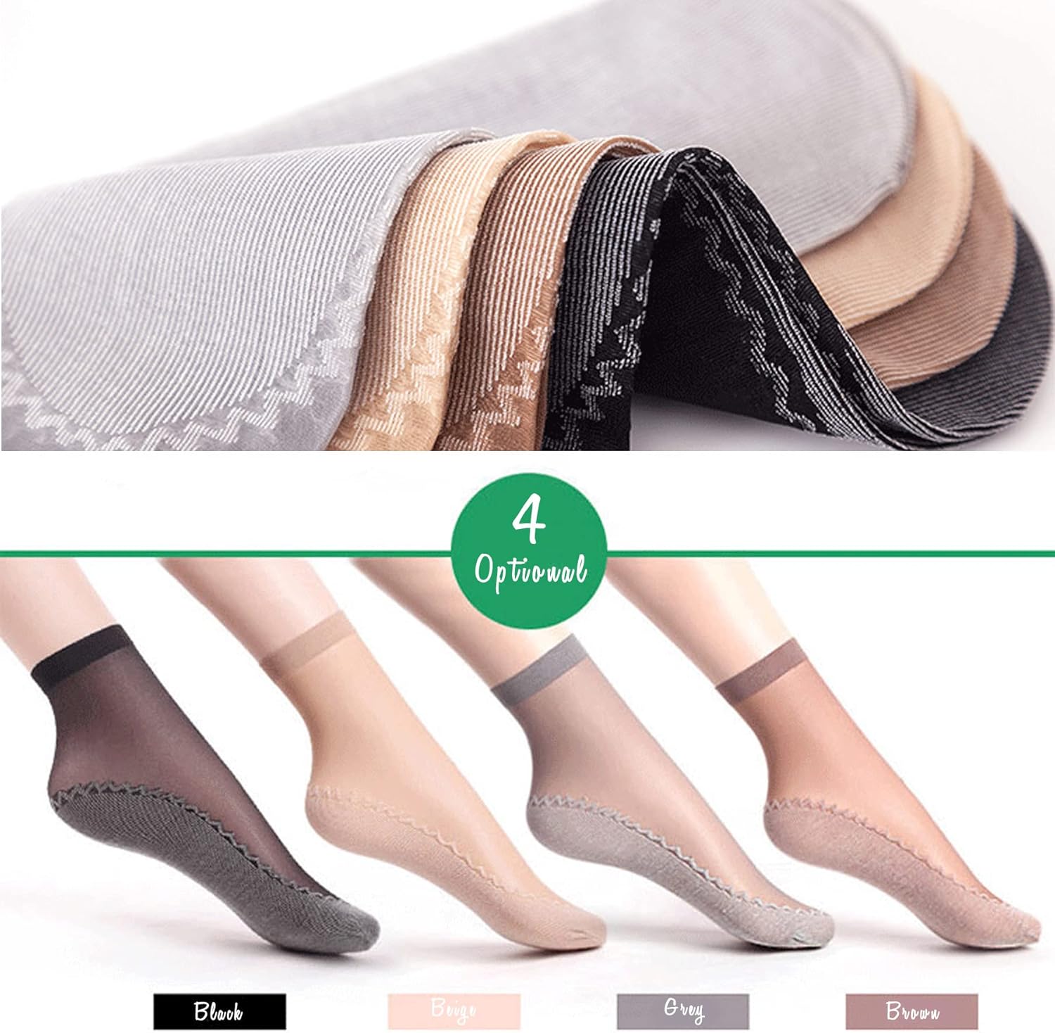10/20 Pairs Silky Nylon soft & – Silk Sock Bamboo recenzja i cena